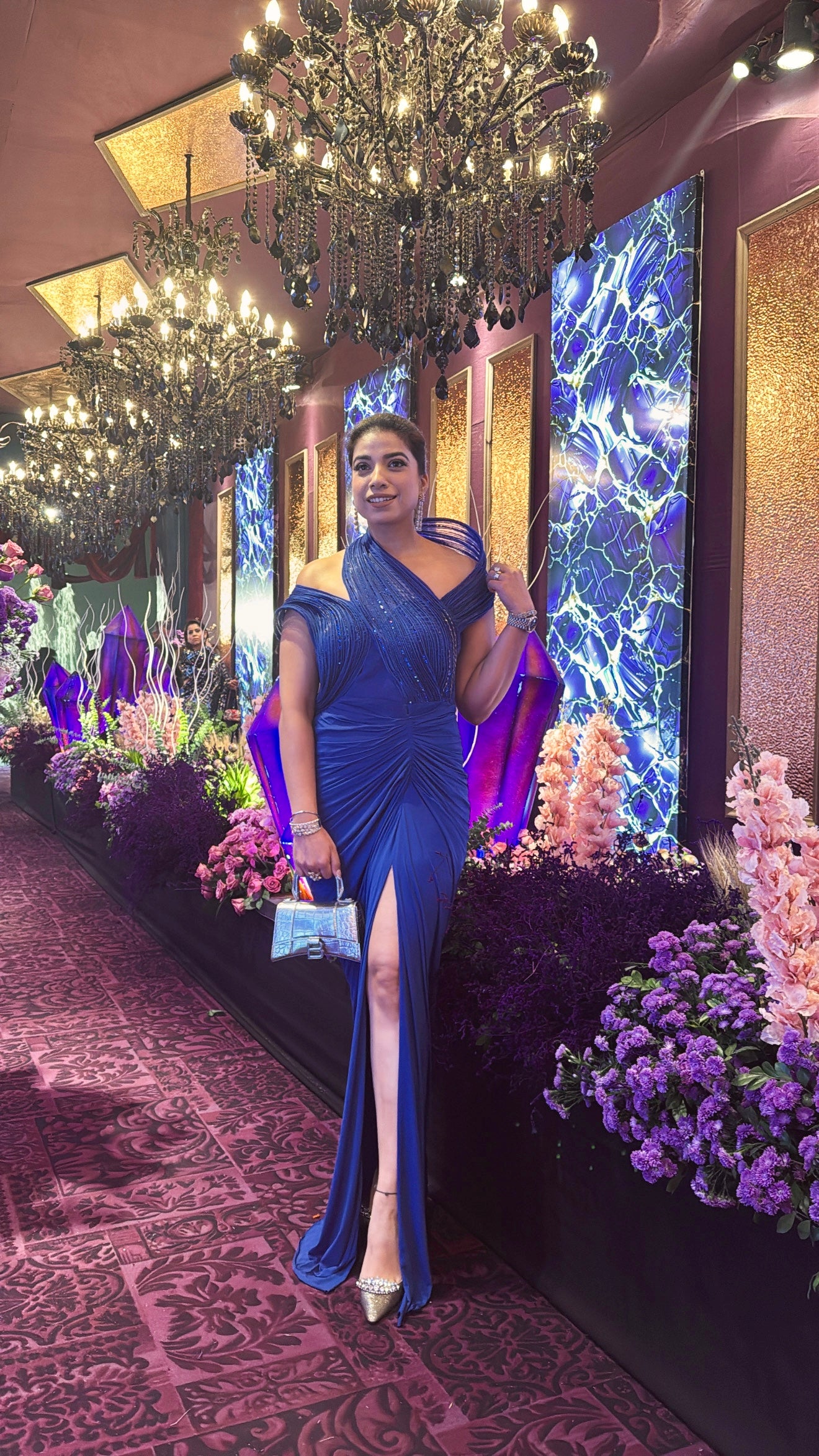 Wire work statement Gown
